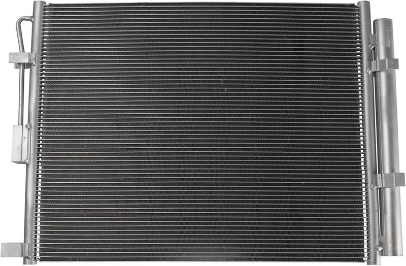 TRQ Air Conditioning A/C Condenser Compatible with 2017-2019 Kia Soul KI3030147 - Image 3